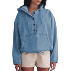 MECAELLA™ - Denim Hoodie Jacket