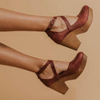ELARU™ – Classic Comfort Wedge Sandals