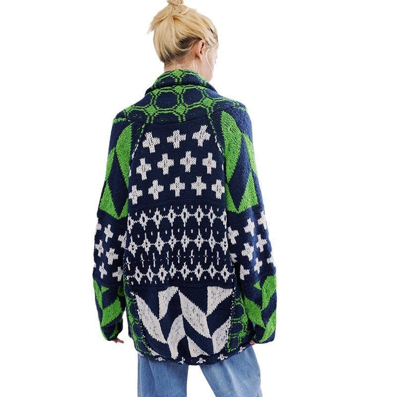 PORTIA™ - Vintage Oversized Cardigan