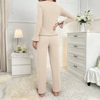 Kenzie™ - Chic V-Neck Loungewear Set