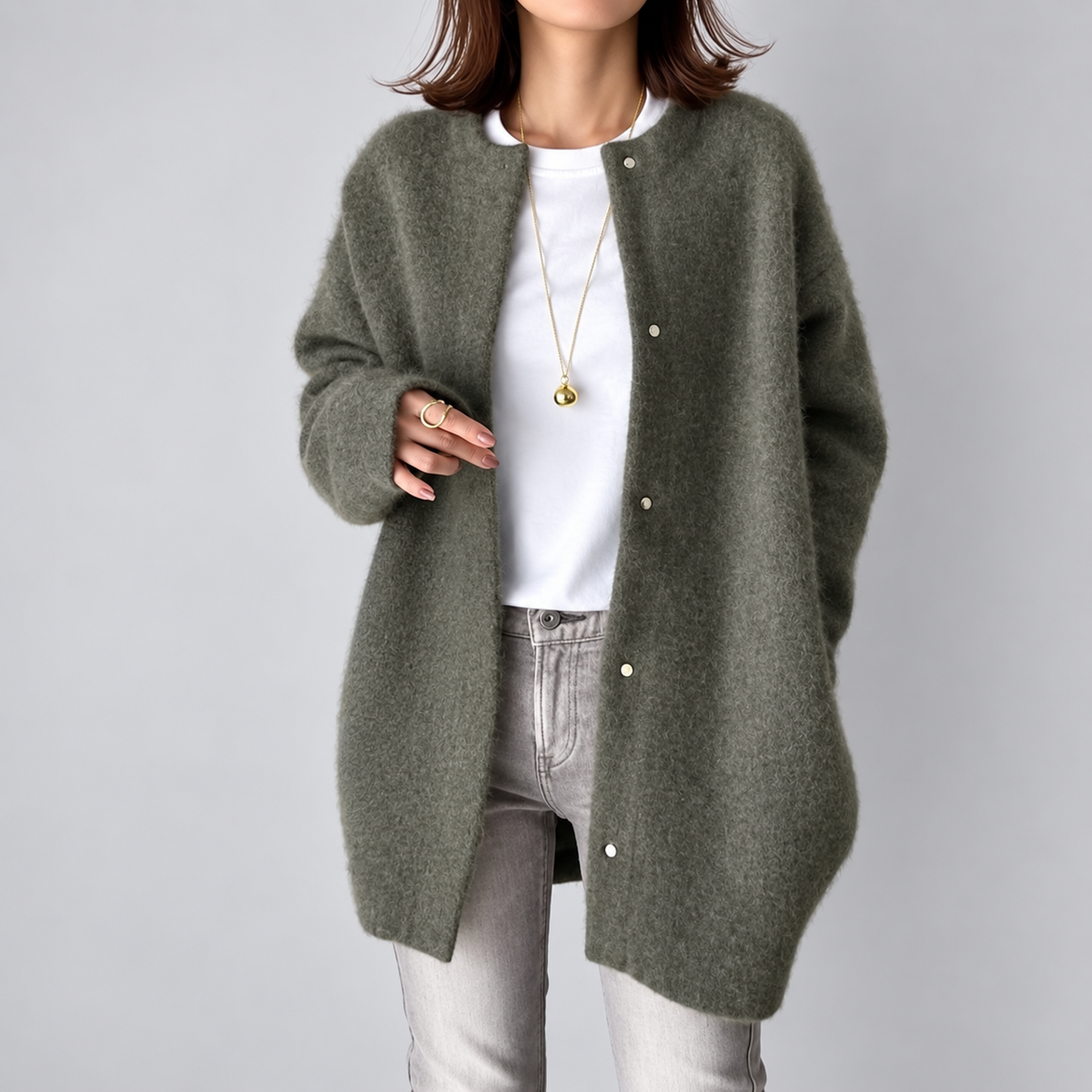 VANNA™ | ELEGANT BUTTONED KNIT JACKET