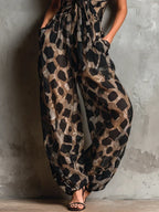 Selene | Leopard Print Jumpsuit
