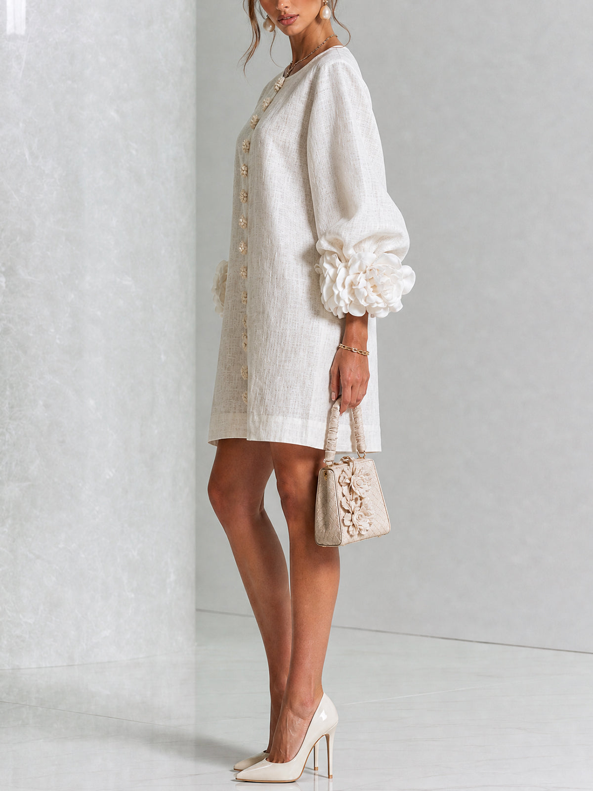 Florence™ | Floral Mini Dress