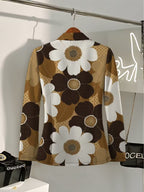 Clothilde™ | Daisy Print Blazer