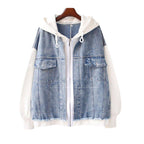 MIRA™ | Dual-Tone Denim Jacket