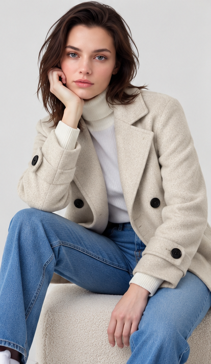 VIOLA™ | Classic Tailored coat